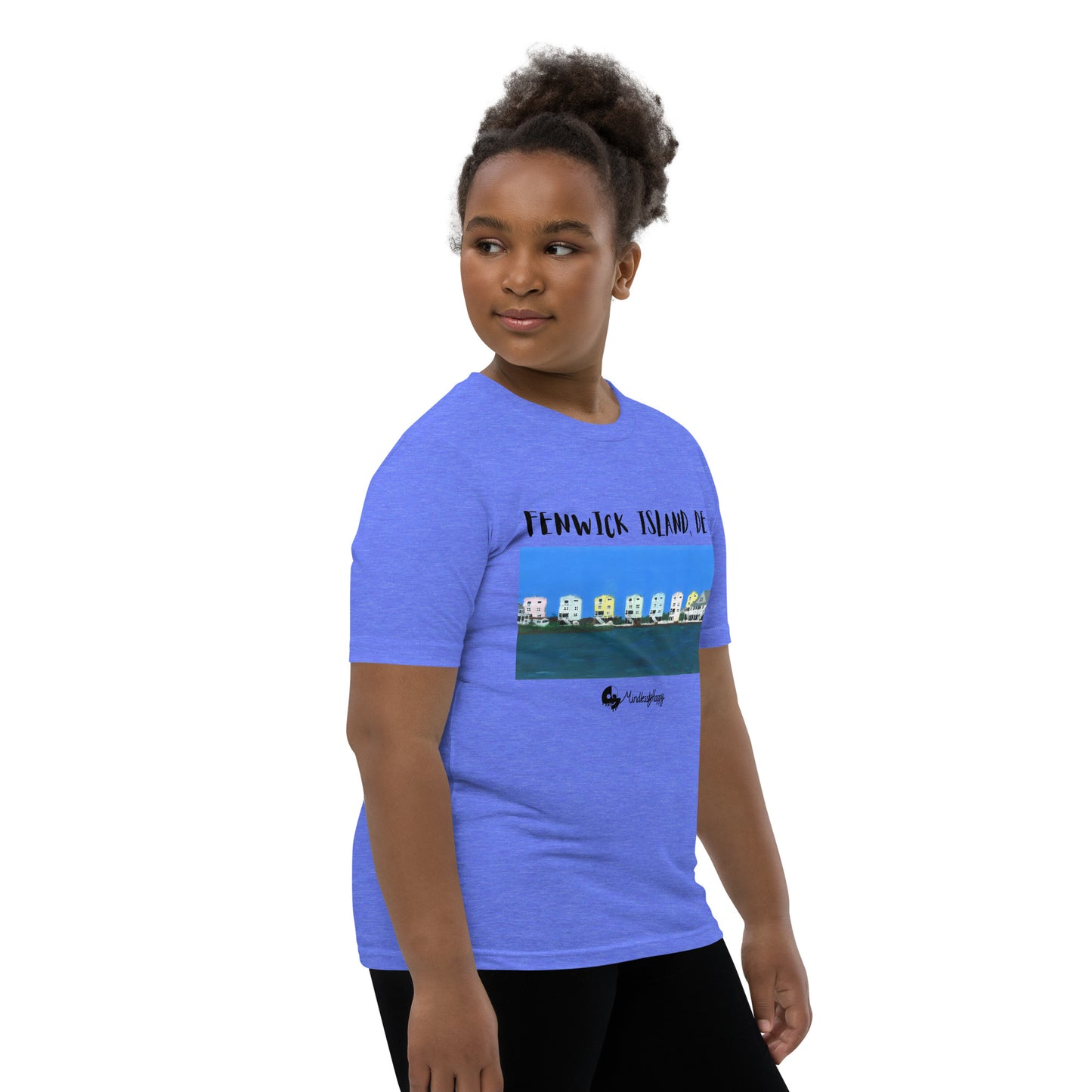 Fenwick Island, DE Houses - Youth Short Sleeve T-Shirt