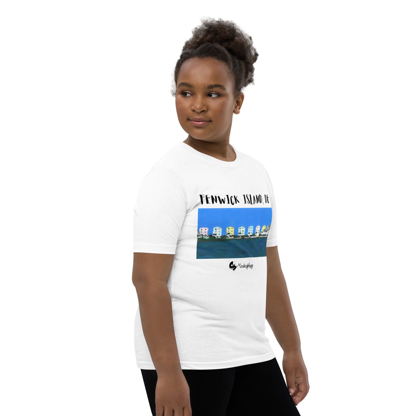 Fenwick Island, DE Houses - Youth Short Sleeve T-Shirt
