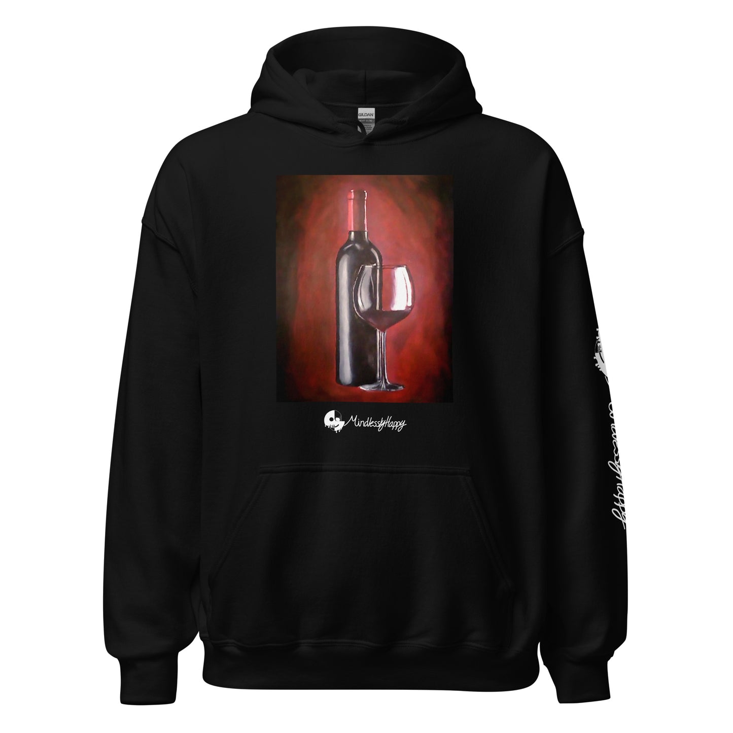 Wine Painting - Unisex Hoodie