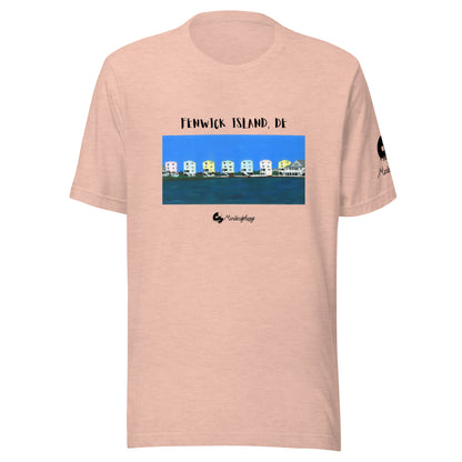 Fenwick Island, DE Houses - Unisex t-shirt