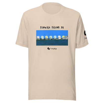 Fenwick Island, DE Houses - Unisex t-shirt