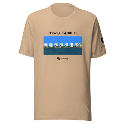 Fenwick Island, DE Houses - Unisex t-shirt