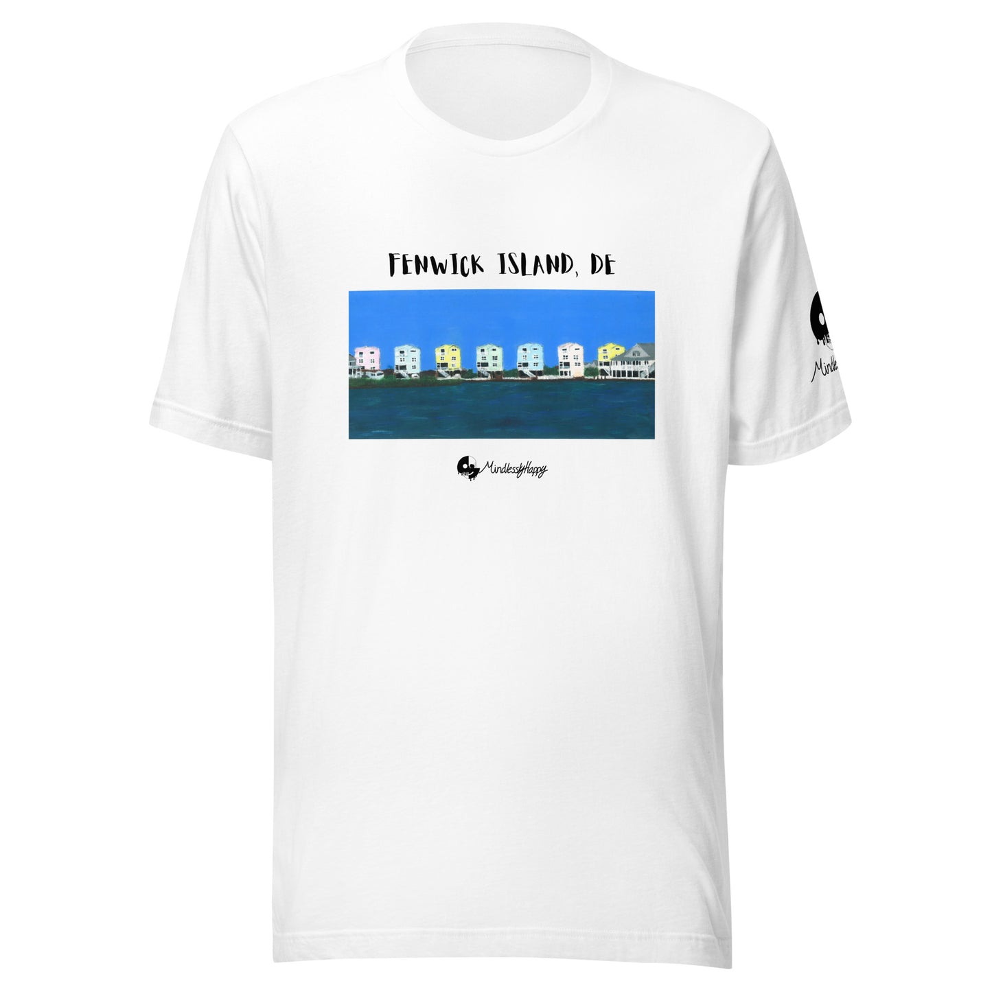 Fenwick Island, DE Houses - Unisex t-shirt