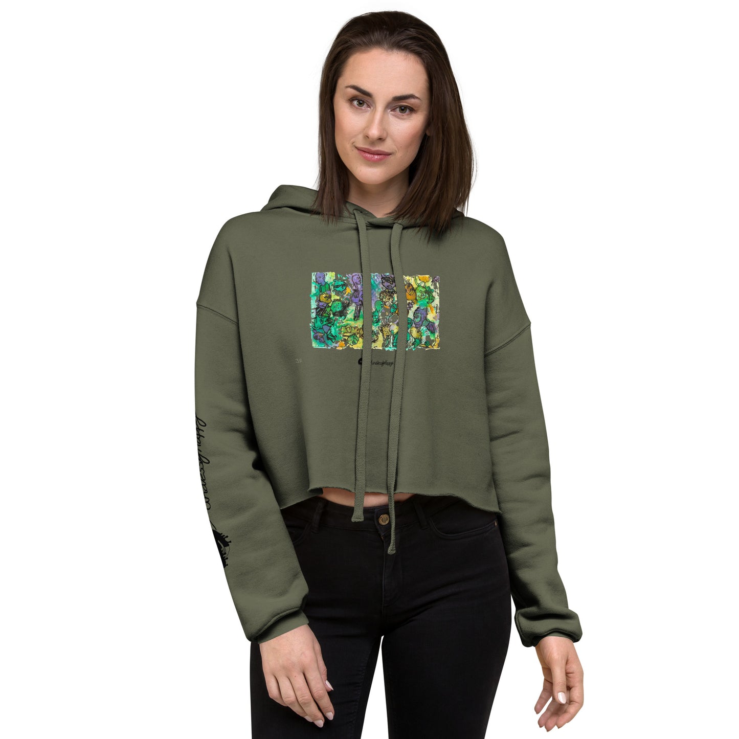 Design 39 - Crop Hoodie