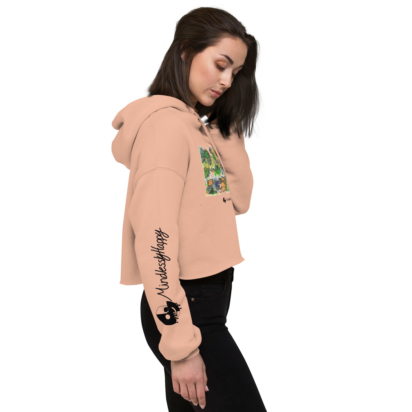 Design 42 - Crop Hoodie