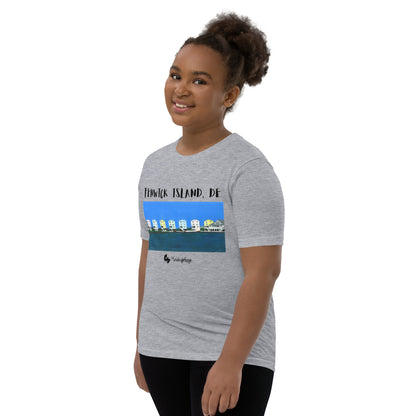 Fenwick Island, DE Houses - Youth Short Sleeve T-Shirt