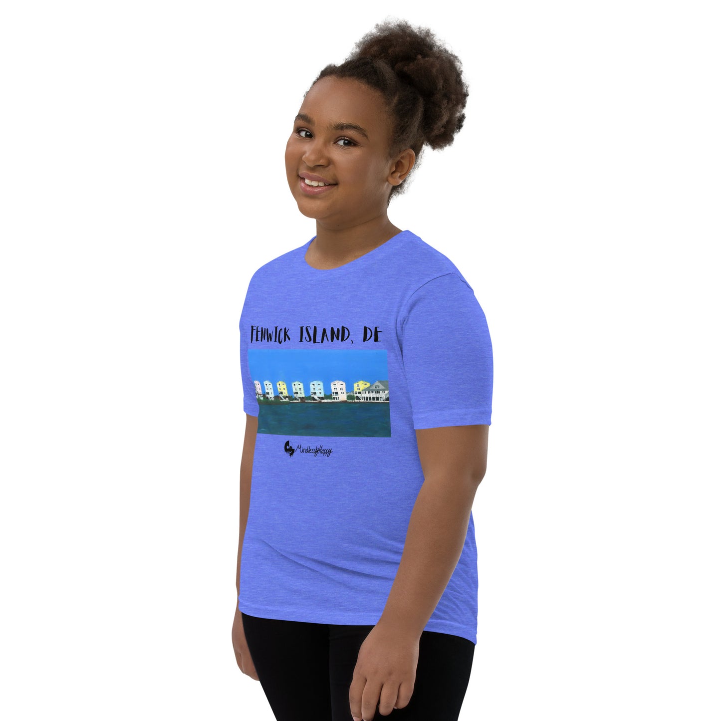 Fenwick Island, DE Houses - Youth Short Sleeve T-Shirt