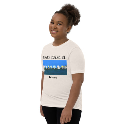 Fenwick Island, DE Houses - Youth Short Sleeve T-Shirt